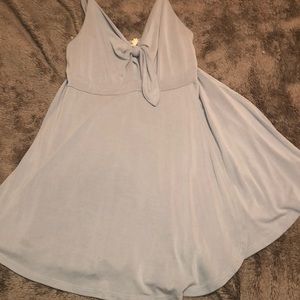 light blue pacsun romper